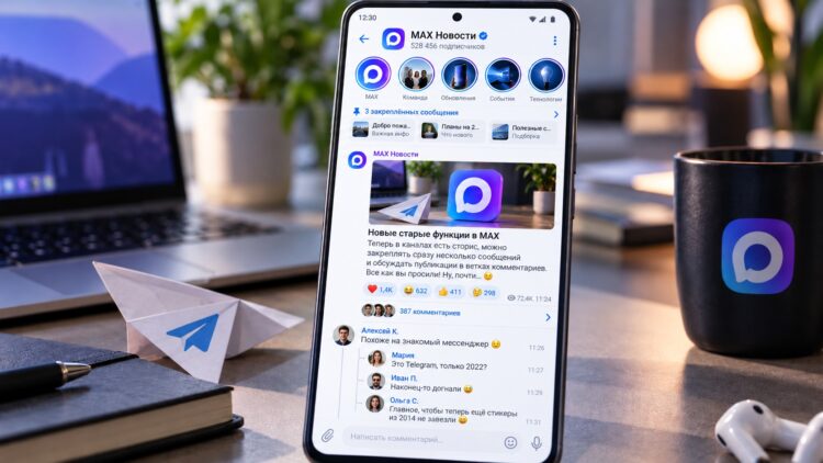 Визуализация большого обновления MAX на Android