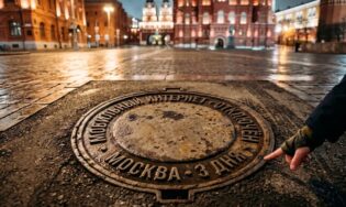 Люк с предупреждением об отключении интернета