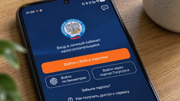 Способы входа в приложение Налоги ФЛ