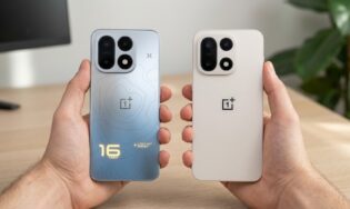 OnePlus 16 (слева) и OnePlus 15 (справа)