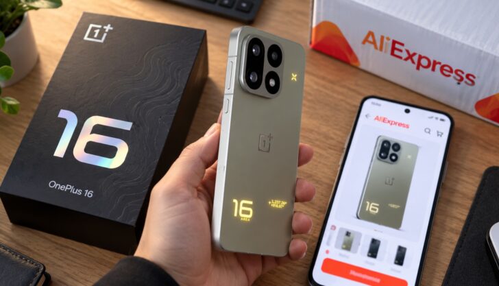 Крутейший OnePlus 16 завезли на AliExpress. Он уже дешевле, чем OnePlus 15 в России. Фото.