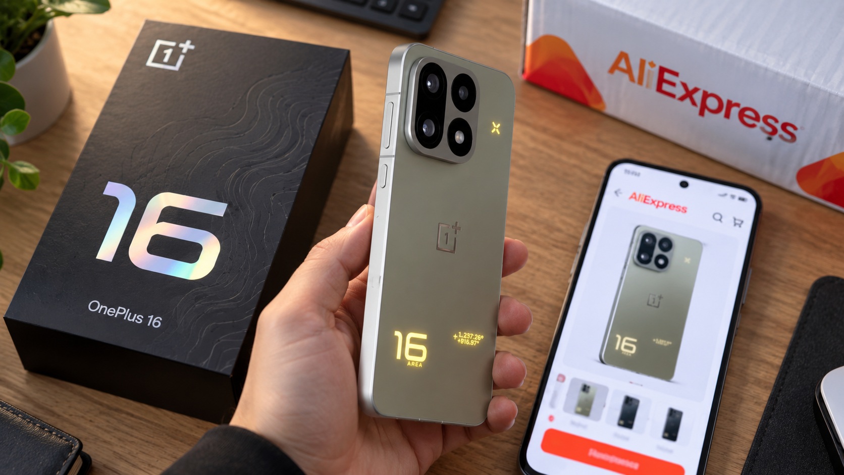 Крутейший OnePlus 16 завезли на AliExpress. Он уже дешевле, чем OnePlus 15 в России