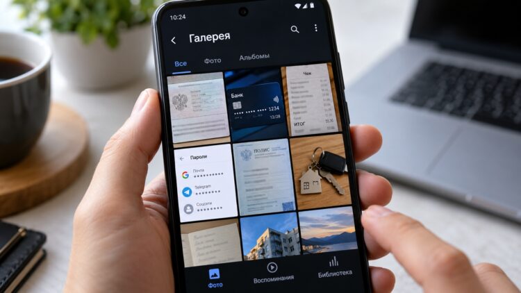 Фотографии в Галерее Android-смартфона