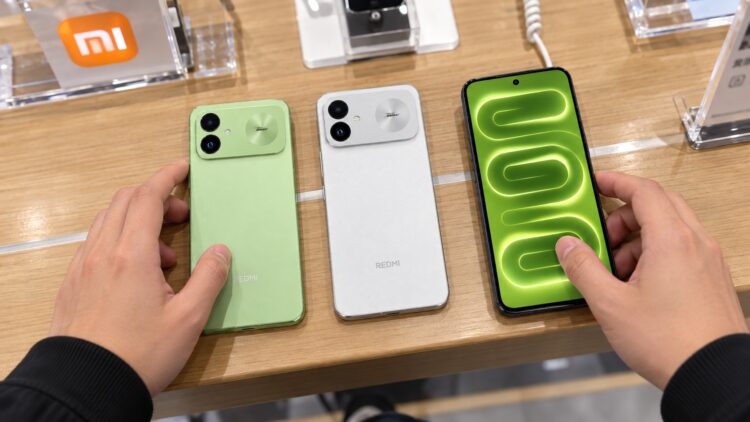 REDMI K100 лежит на прилавке
