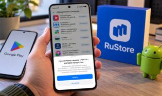 Предложение RuStore переустановить приложение