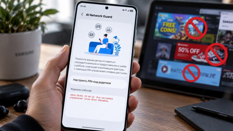 Функция, помогающая отключить рекламу в One UI 9
