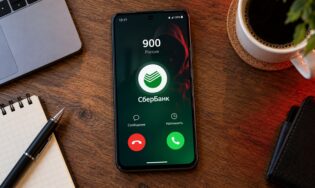 Входящий звонок от СберБанка с номера 900
