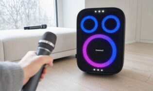 Tronsmart Halo 210 с подсветкой и беспроводной микрофон