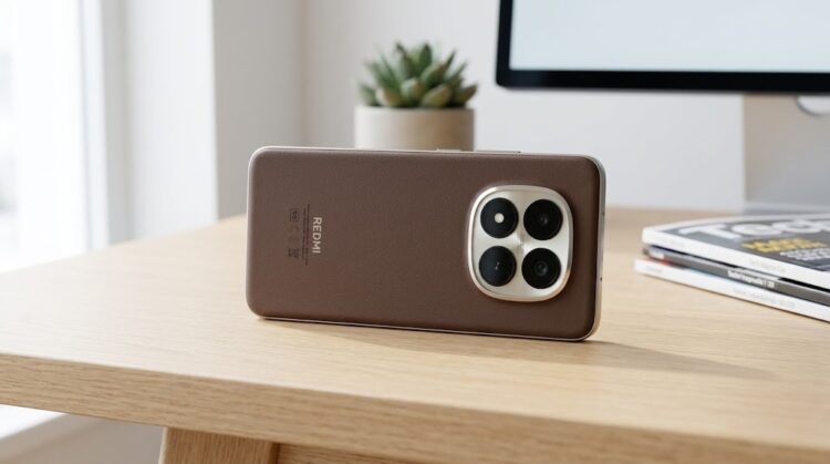 REDMI Note 15 Pro+ в коричневом цвете
