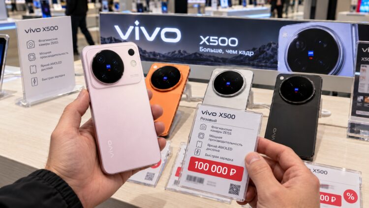vivo X500 и его ценник в России