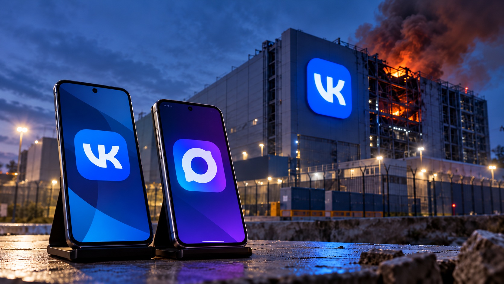 Дроны ударили по дата-центру VK: что случилось с перепиской ВКонтакте и MAX