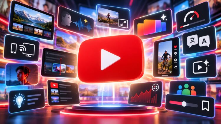 15 новых функций YouTube, которые появились в 2026 году. Фото.